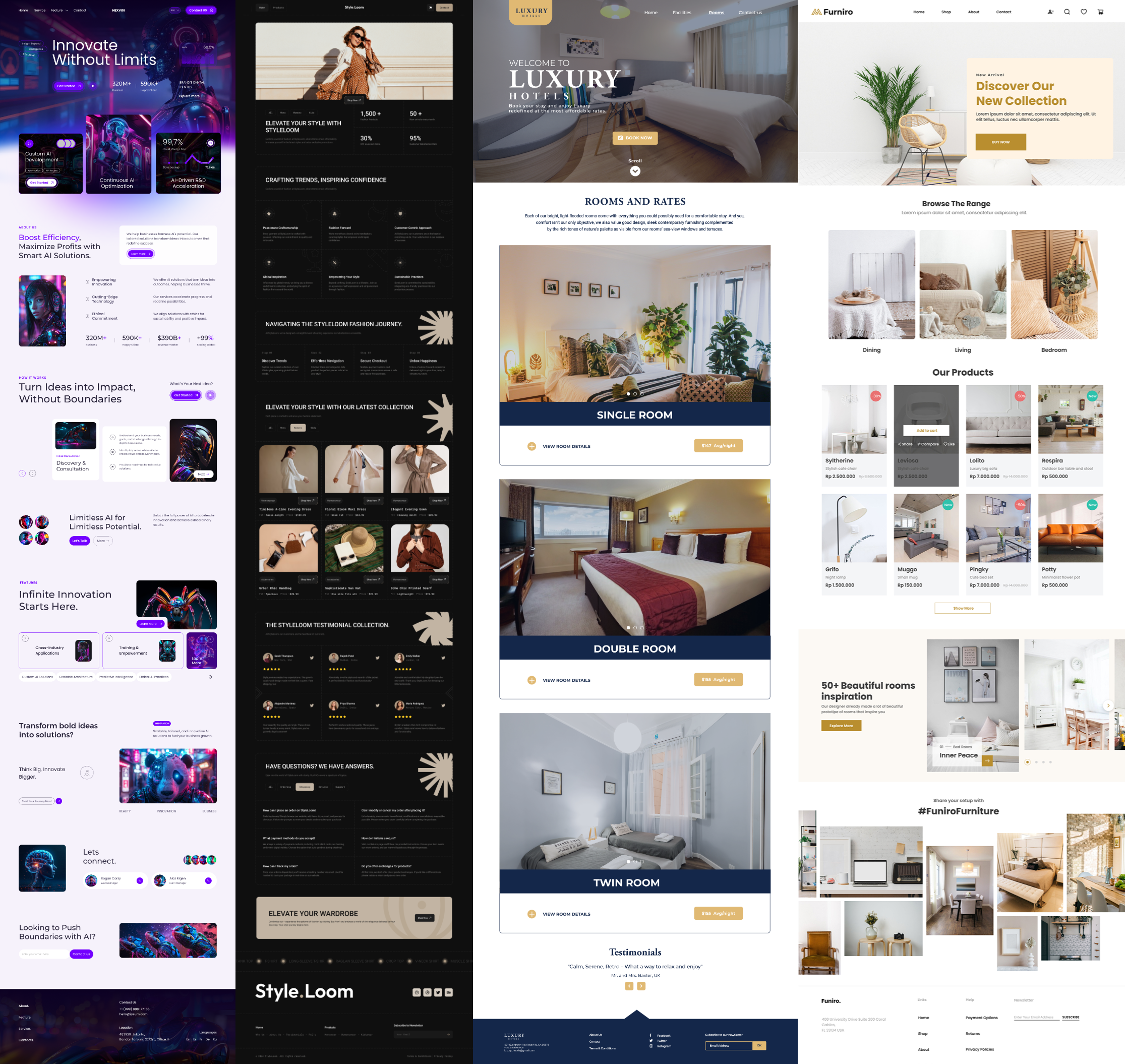 Responsive Website Design – Clean & Interactive